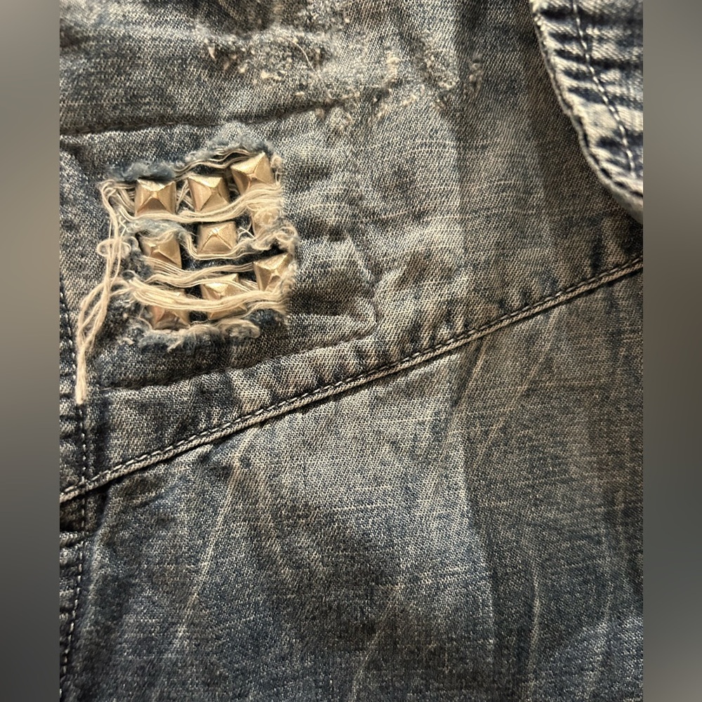 True Religion Denim Shirt - Picture 5 of 8